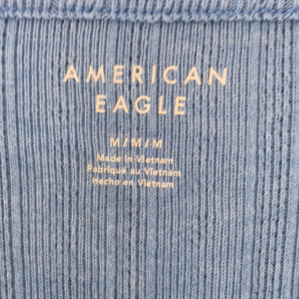 American Eagle Square Neck Pointelle Sweater - image 4